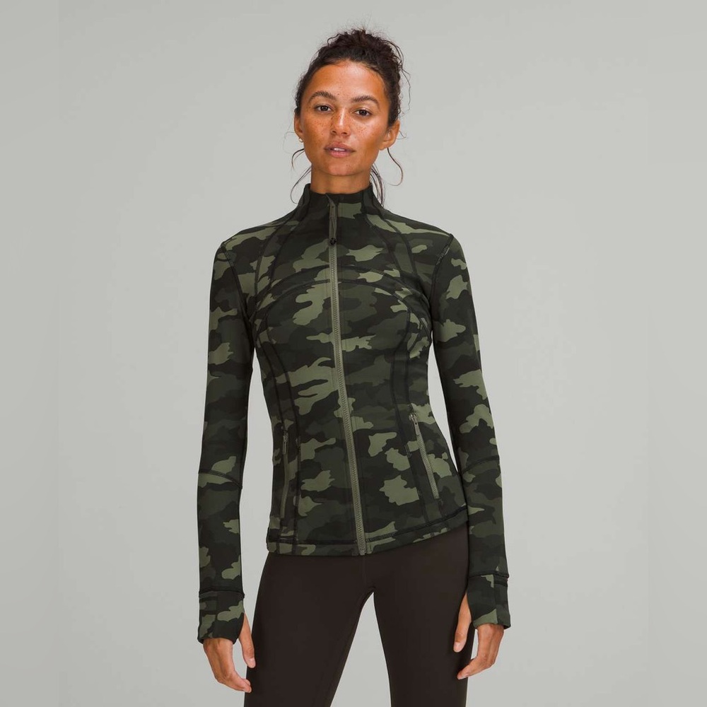 Lululemon Camo Define Jacket Size 18 GUC